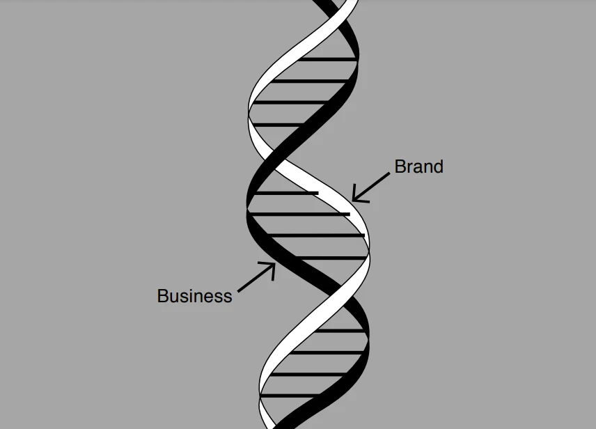 Healthcare branding DNA illustration Healthcare branding DNA illustration